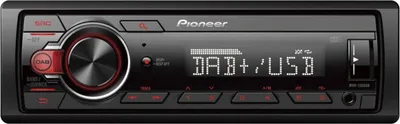 Produktbild von PIONEER DAB+ USB 1-DIN Autoradio MVH-130DABAN