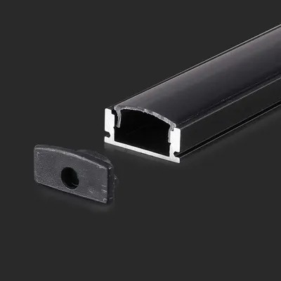 Immagine prodotto di Striscia luminosa a LED - kit di montaggio nero - IP20
