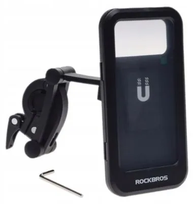 Produktbild von Rockbros AWR1503 Fahrrad Handyhalterung Lenker Schwarz