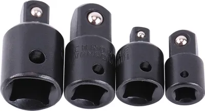 Obrázek produktu pro 4ks nástrčných šroubováků Převodníková sada 1/2", 3/8", 1/4" Adaptéry nástrčných klíčů