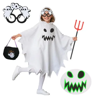 Immagine prodotto di Costume per bambini con mantello a tema per Halloween e feste
