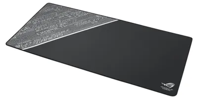 Produktbild von ASUS ROG Sheath BLK LTD, Schwarz, Grau, Weiß, Stoff, Gummi, Anti-Rutsch-Basis, Gaming-Mauspad