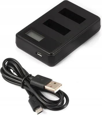 Immagine prodotto di Caricabatterie doppio EKEN con LCD