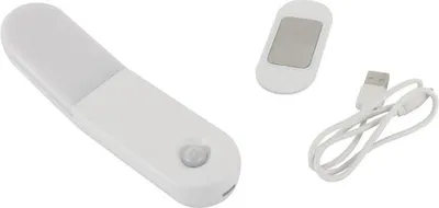 Produktbild von LED-Nachtlicht USB Wandleuchte 2W Weiß mit Sensor - Neutralweiß 4000K - 5500K