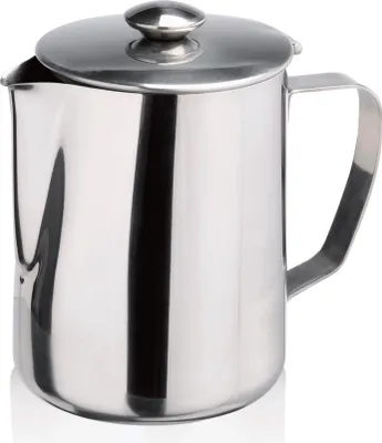 Produktbild von Kanne / Kännchen, CNS, 0,35 - 2,00 Liter wählbar, hochglanz : Kaffeekanne, 2,00 ltr., Chromnickelstahl Variante: Kaffeekanne, 2,00 ltr.