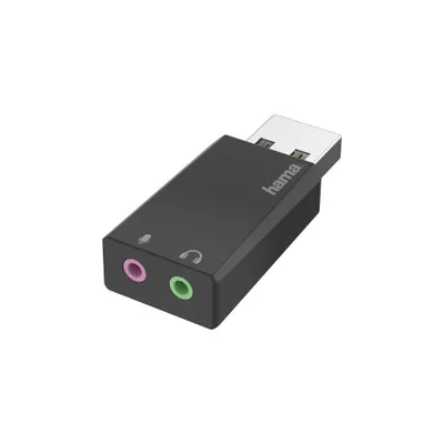 Obrázek produktu pro Hama Essential Line - Soundkarte - Stereo - USB2.0 (00200323)
