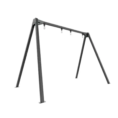 Image de QLS Support de balançoire jusqu'à 200 kg Support de balançoire double Balançoire nid stable 11176