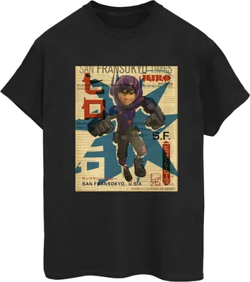 Produktbild von Disney - "Big Hero 6" T-Shirt für Damen BI15473 (3XL) (Schwarz)
