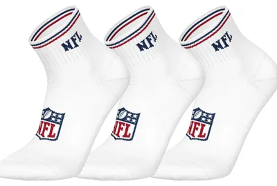 Produktbild von NFL Shield 3pk Quarter Socks