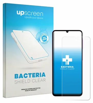Produktbild von upscreen Schutzfolie für Samsung Galaxy M17e Displayschutz Displayschutzfolie Folie Klar antibakteriell