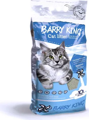 Zdjęcie produktu dla Barry King |  Żwirek bentonit dla kota | naturalny 10L