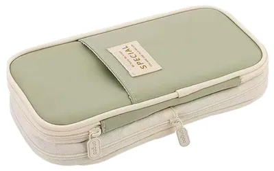 Produktbild von Großes Federmäppchen, Schreinetui für Teenager, Kosmetiktasche, Schule, Büro, Zuhause, Mädchen