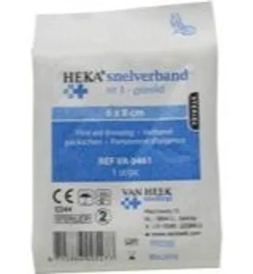 Produktbild von Heka Schnellverband Nr. 1, 6 cm x 8 cm, steril (1 Stück)