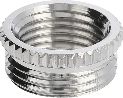 Immagine prodotto di WISKA Riduttore PG/PG da PG11x1,41 a PG9x1,41 MRR-11/09 tondo ottone (CuZn) nichelato filettatura di collegamento 6,0 mm - 1