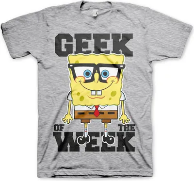 Produktbild von Geek Of The Week T-Shirt - XX-Large - Heather-Grey