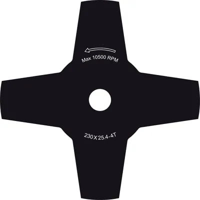 Produktbild von Primaster 4-Zahn-Ersatzmesser Ø 23 cm für Freischneider, Trimmer und Sense