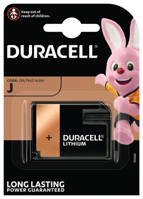 Produktbild von Batterie Duracell Typ J 1er Blister