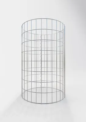 Produktbild von Gabionensäule rund 52 cm Durchmesser, 80 cm Höhe, Maschenweite 5 cm x 10 cm