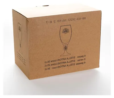 Produktbild von 25cl Biergläser im Kelchdesign - Set von 6