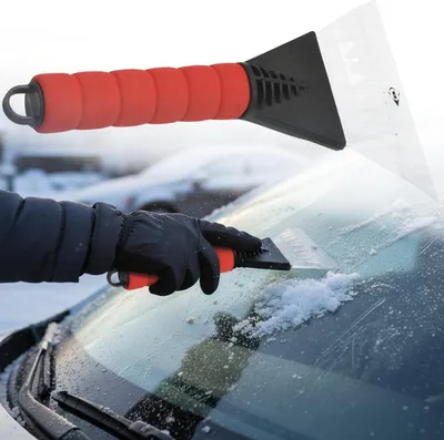 Produktbild von Scheibenkratzer 25 cm Dunlop – Rot