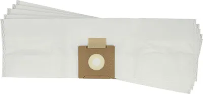 Produktbild von vhbw 5x Staubbeutel Ersatz für Ecolab 10009747 für Staubsauger - 23cm x 18cm Weiß