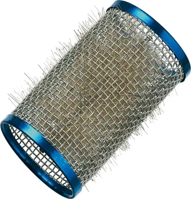 Produktbild von Comair Drahtwickler blau 40mm mit Borsten Länge 63mm, 12mm Wire curle