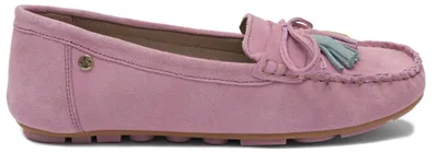 Produktbild von Damen Mokassins aus Naturleder in Rosa, ganzjährig