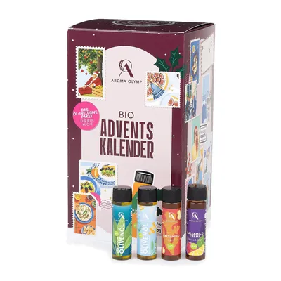 Immagine prodotto di Calendario avvento gourmet bio 2026 – 24 caselle, balsamico, olio, miele