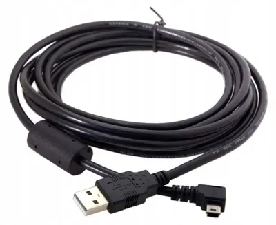Produktbild von Mini USB Kabel Rechts Winkel 3m USB 2.0