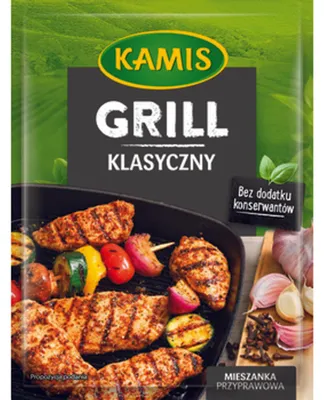 Zdjęcie produktu dla Kamis Grill Klasyczny Mieszanka Przypraw 20 g