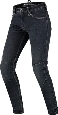 Produktbild von SHIMA Devon Damen Motorrad Jeans, schwarz, 24