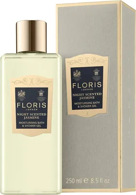 Produktbild von Floris Gel Night Scented Jasmine Moisturising Bath & Shower Gel