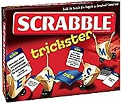 Produktbild von Mattel R3076-0 - Scrabble Trickster, Legespiel
