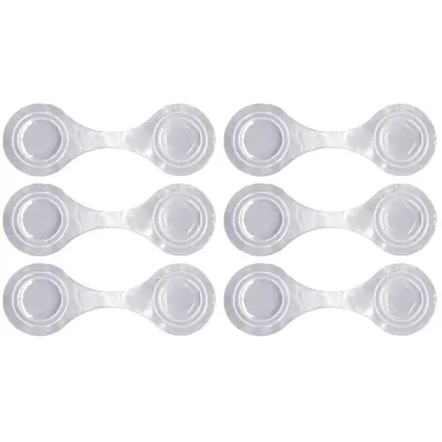 Produktbild von 6 Stück Magnetische Sicherheitslicht Led Clip, LED Blinklicht Reflektierende Clips,Sicherheits Reflektor für Rucksack, Kleidung, Kinderwagen, Joggen