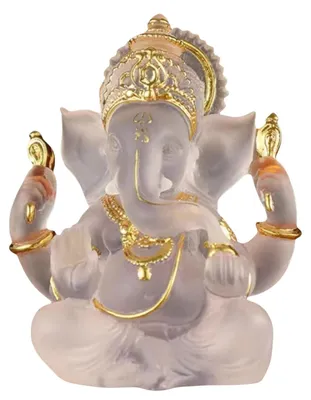 Zdjęcie produktu dla Elzusha - Figurka Ganesha i Buddy do dekoracji, 5,5 cala