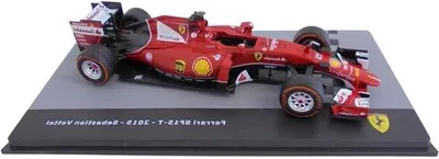 Obrázok produktu pre Model auta Formule 1 – kovové pretekárske auto – zberateľský kúsok – mierka 1:43 – červená