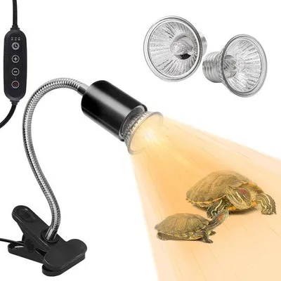 Obrázok produktu pre UV lampa pre plazy s časovačom – dvojité lampy pre teráriá