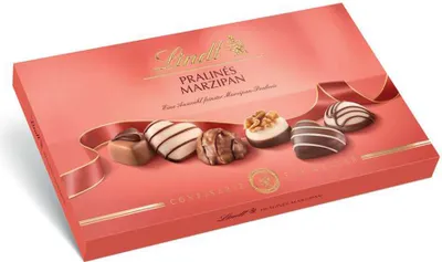 Produktbild von Lindt Für Kenner Marzipan eine extravagante Mischung von Pralinen 200g