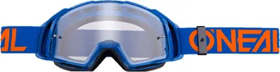 Image de O'NEAL Motocross Brille B-20 Goggle Flat Clear , blau