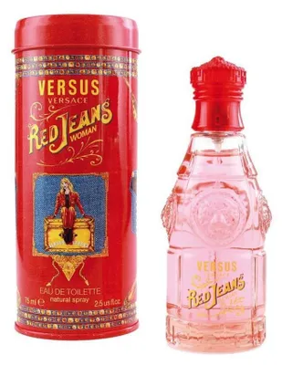 Productafbeelding van Versace Red Jeans, eau de toilette voor dames, sprayflacon, 75 ml