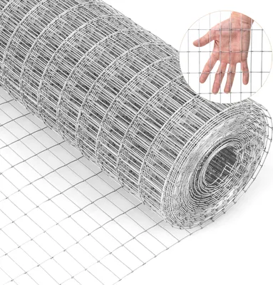 Obrázok produktu pre Pletivo COSTWAY jemné pletivo 15mx0,6m, otvor 50x25mm, pozinkovaný drôt, pletivo pre hraboše na vyvýšené záhony, drôt na voliéry pre králiky