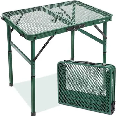 Produktbild von Famanu Campingtisch 60 x 40 cm - Tragbar und Verstellbar für Picknick und Grill