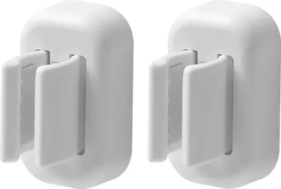 Produktbild von 2er-Set Zahnbürstenhalter zur Wandmontage, für elektrische Zahnbürsten, wasserdicht, Multifunktionshalter für Bad, Wohnheim und Schrank, Weiß