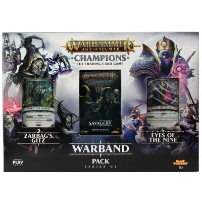 Obrázek produktu pro Warhammer Age of Sigmar: Champions Trading Card Game: Sběratelský balíček Warband 2 (CZ)