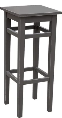 Produktbild von Casa Padrino Landhaus Stil Bar Hocker Massivholz - Shabby Chic Landhaus Stil Barhocker Bar Stuhl