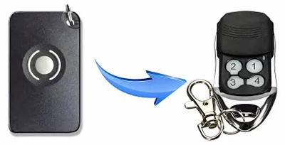 Produktbild von HOMENTRY Garagentor Fernbedienung Handsender Geeignet für HE4331 HE60, HE60R, HE60N, Kompatibel Universal Sender Ersatz 433.92 mhz