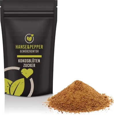Produktbild von 500g Kokosblütenzucker natürlicher Kokoszucker Cocos Zuckerersatz Coconut Sugar