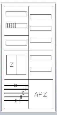 Produktbild von ABN Komplett-Schrank EFH/eHZ S27EA111