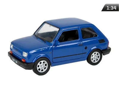 Image de Modèle réduit 1:34, PRL FIAT 126p, bleu foncé (A884F126G)