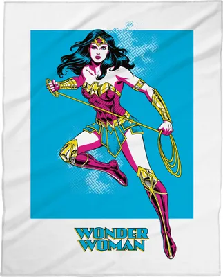 Immagine prodotto di Coperta DC Wonder Woman Blu 130x170 cm